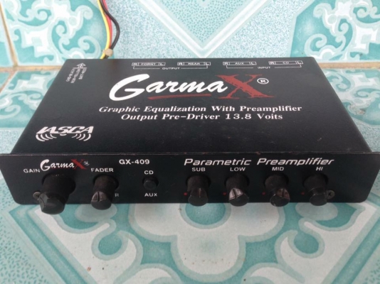 ปรี Garmax ตัดกลางแหลมอย่างเดียว ขาย 450 บาท
