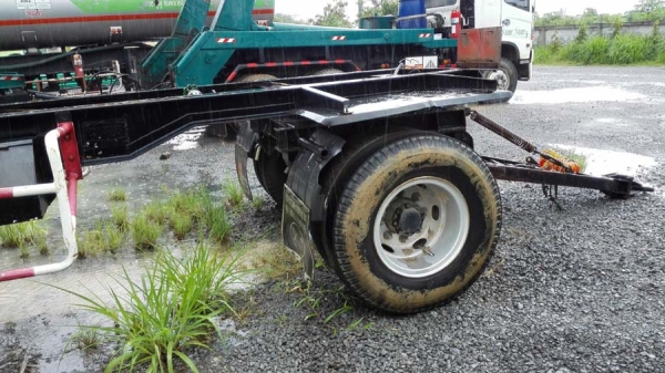 หางพ่วงสองคาน,หางก้าง ยาว 6.20x1.10 M ยางอ่อนคัสซีดี เอกสารพร้อม