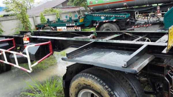 หางพ่วงสองคาน,หางก้าง ยาว 6.20x1.10 M ยางอ่อนคัสซีดี เอกสารพร้อม