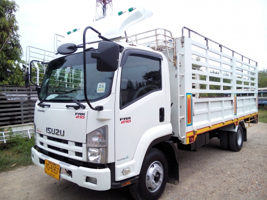 6 ล้อกลาง  *Euro.3*  ISUZU  FRR  210 แรงม้า *คอมมอนเรว*  *ยาว 5.60ม.*  รถสวยเดิม+สวยจริง+พร้อมใช้งาน * รถห้างแท้ * มีเล่มพร้อมโอน*
