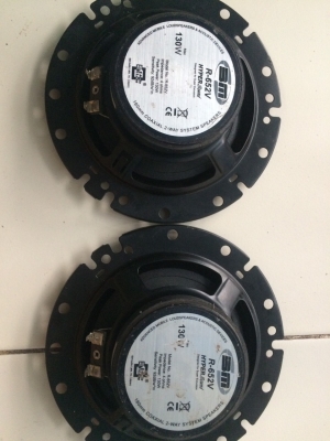 ลำโพง BM BOSCHMANN R-652V 2ทาง 6.5นิ้ว 130W เสียงกลางแหลมชัด เบสแน่น มือ2 ญี่ปุ่น