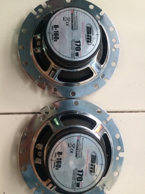 ลำโพง BM BOSCHMANN B-160s 6.5นิ้ว 170W เสียงกลางชัด เบสแน่น มือ2 ญี่ปุ่น