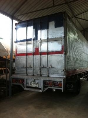 ขายด่วน!! รถตู้บรรทุก 6 ล้อ ตู้ทำความเย็น ตู้เปิดข้าง เปิดหลัง สภาพดี พร้อมใช้งาน