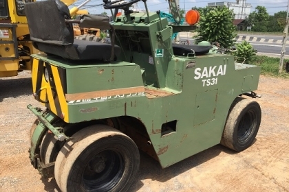 ขายรถบดล้อยาง SAKAI TS 31 รุ่นใหม่ พร้อมใช้งาน นำเข้าจากญี่ปุ่น ติดต่อคุณ อิทธิวัฒน์ 095-7467778