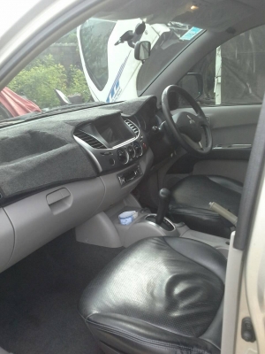 MITSU TRITON PLUS เกียร์ออโต้ เบาะหนัง ปี08 รถสวยพร้อมใช้