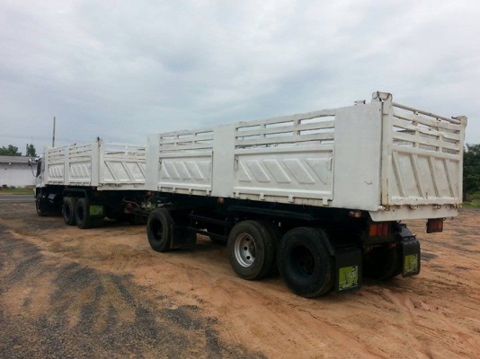 ขายดั้มพ่วงแม่-ลูก ISUZU DECA320 ปี50แม็คโหลด กระบะดั้มสามมิตร ลูก3คาน สภาพพร้อมใช้งาน เอกสารพร้อมโอน ราคา2.1ล้าน จัดไฟแนนซ์ได้ 1.8ล้าน ใช้เงินดาวน์ 3แสน สนใจโทร 090-8588220คุณนะ 093-3258446คุณบิว หรือเข้าดูสินค้าอื่นๆได้ที่ www.truck.in.th/498 หรือเพจFac