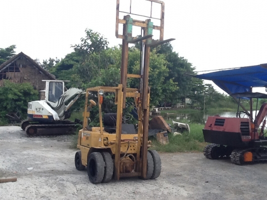 Mitsubishi fd20 สภาพดีพร้อมใช้เก่าญี่ปุ่น ยางตันล้อหน้าคู่ ราคาไม่แพงครับ