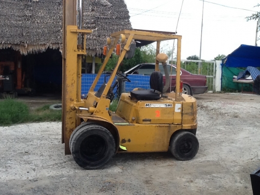 Mitsubishi fd20 สภาพดีพร้อมใช้เก่าญี่ปุ่น ยางตันล้อหน้าคู่ ราคาไม่แพงครับ