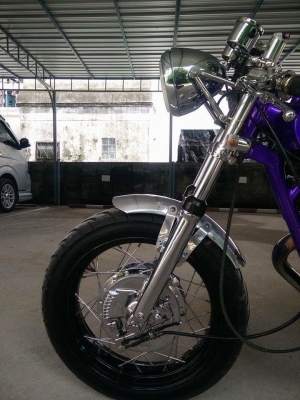 Yamaha SR400 ทรงคาเฟ่