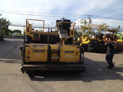 รถปูยาง Sumitomo HA60W-5 รุ่นเตาใหญ่ ปูได้ 6 เมตร รถเก่านอกจากญี่ปุ่น สภาพเดิมๆ