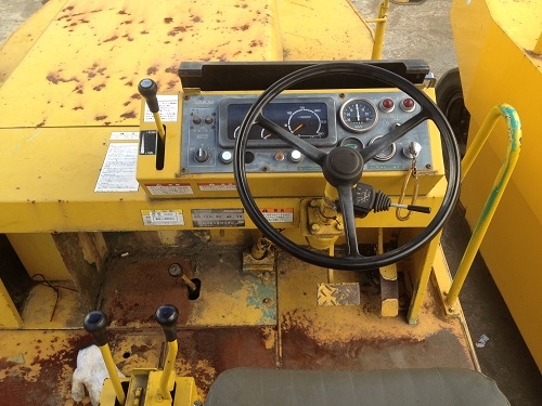 รถบด 9 ล้อยาง Sakai TS600 มาใหม่ เกียร์ออโต้ รถเก่านอก นำเข้าจากญี่ปุ่น สภาพเดิมๆ