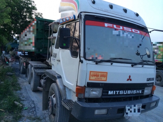 ขายสิบล้อหัวลากแท้MITSUBISHI527TGเครื่อง260 แรงM6 เกียร์อินตั้นก๊าซNgvชุดไฟEplus