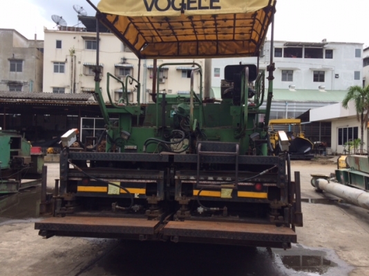 รถปูยาง Vogele S1600 รถนอกนำเข้าจากญี่ปุ่น ปูได้ 7 เมตร ระบบเตาต่อ ราคาย่อมเยาว์ สภาพพร้อมใช้งาน