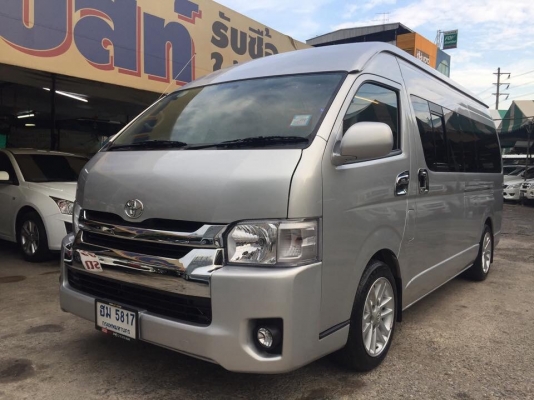 ขายรถตู้แต่งวีไอพปี13ดีเซล2.5เกียMTเบาะสามแถวแอร์บัวท์โทร0877758887นางเบสท์รถตู้ท่าพระ