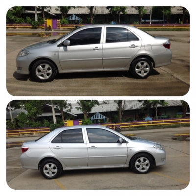 วีออส เกียAUTO เครื่อง1.5 E รถสวย ภายในสะอาด พร้อมใช้งาน