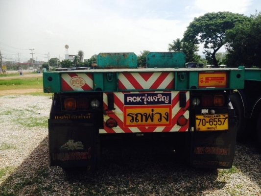 ขายหาง พื้นเรียบ 3เพลาแท้ RCK รุ่งเจริญ ปี53 สภาพ 90\% หางสวยพร้อมใช้งาน เจ้าของขายเอง