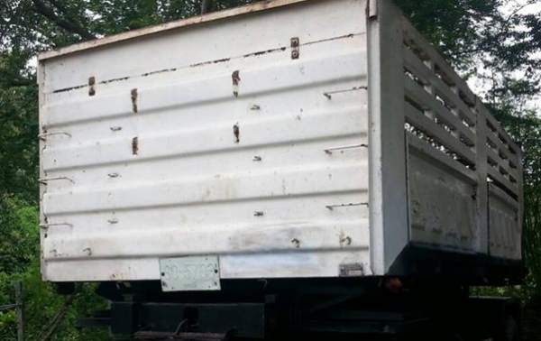 ลูกพ่วง2คานดั้มเกษตร สามมิตรลอนเฉียง 6.0ม.เดิมบาง **ขาย ลูกพ่วงSMM สามมิตรฯ2คานดั้มเหล็กคอกเกษตร สภาพเดิมบาง พร้อมใช้