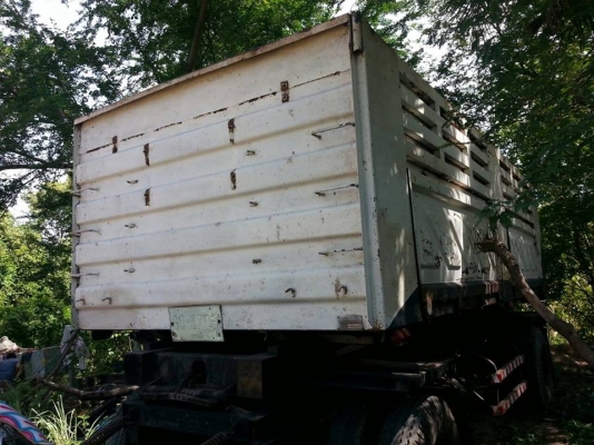 ลูกพ่วง2คานดั้มเกษตร สามมิตรลอนเฉียง 6.0ม.เดิมบาง **ขาย ลูกพ่วงSMM สามมิตรฯ2คานดั้มเหล็กคอกเกษตร สภาพเดิมบาง พร้อมใช้