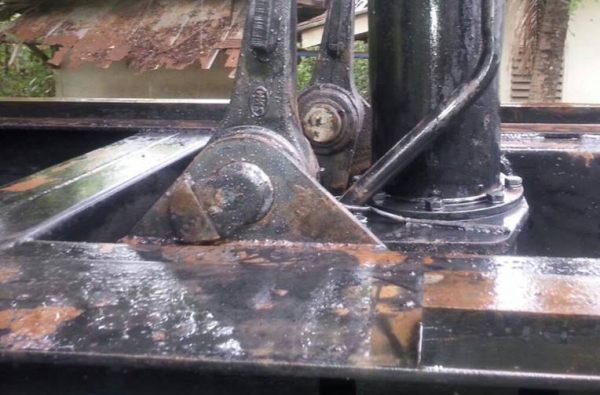 ลูกพ่วง2คานดั้มเกษตร สามมิตรลอนเฉียง 6.0ม.เดิมบาง **ขาย ลูกพ่วงSMM สามมิตรฯ2คานดั้มเหล็กคอกเกษตร สภาพเดิมบาง พร้อมใช้