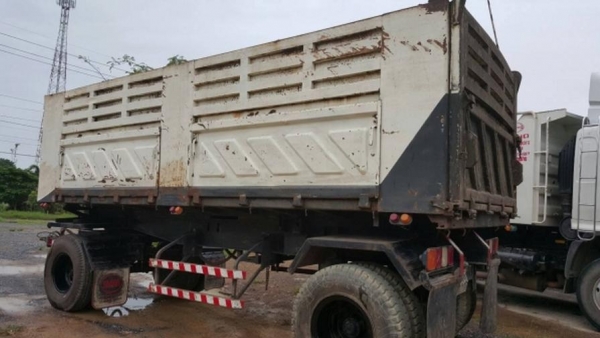 ลูกพ่วง2คานดั้มเกษตร สามมิตรลอนเฉียง 6.0ม.เดิมบาง **ขาย ลูกพ่วงSMM สามมิตรฯ2คานดั้มเหล็กคอกเกษตร สภาพเดิมบาง พร้อมใช้