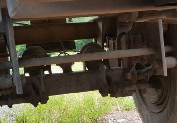 ลูกพ่วง2คานดั้มเกษตร สามมิตรลอนเฉียง 6.0ม.เดิมบาง **ขาย ลูกพ่วงSMM สามมิตรฯ2คานดั้มเหล็กคอกเกษตร สภาพเดิมบาง พร้อมใช้