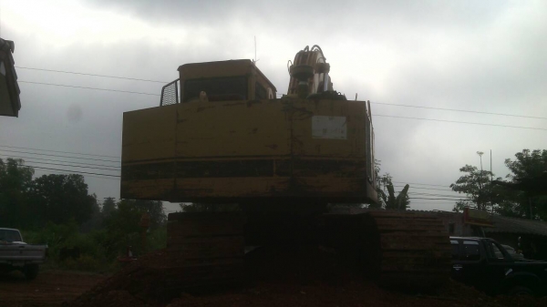 ขายรถแบคโฮ CAT E120 เครื่อง 6D-14 ราคา 550000