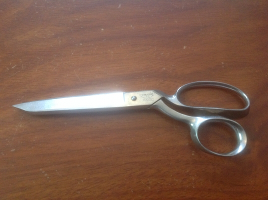 ขายกรรไกรตัดผ้า Vintage Wiss Inlaic U.S.A.ขนาด 10"