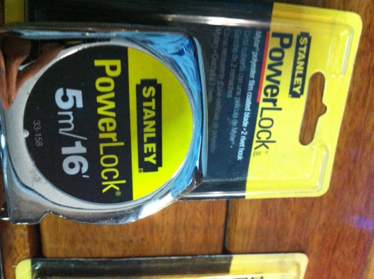 ตลับเมตรอย่างดี ของใหม่ Stanley 5 M/16 ((((ตัวละ90บาท))))
