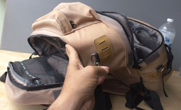 Used...ESPRIT...CAMERA BACKPACK ....ผ้า canvas กันน้ำ งามๆครับ