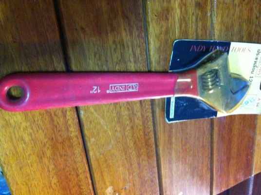 ปะแจเลื่อน 12# INDY ของใหม่เก่าเก็บ หนารุ่นเก่า