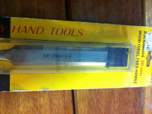 สิ่วด้ามไฟเบอร์ 20mm. INDY ของใหม่ สิ่วด้ามไฟเบอร์ 20mm. INDY ของใหม่