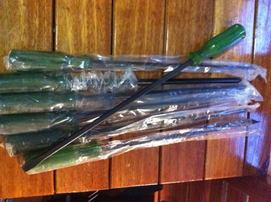 สกรูไล ยาว หัวแฉก หัวแบน Champion ใหม่เก่าเก็บ