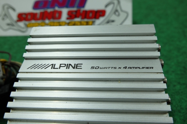 Poweramp Alpine DVA-7899J แอมป์ 4ch 50x4 ตัวเล็ก กะทัดรัด Made in Japan Poweramp Alpine DVA-7899J แอมป์ 4ch 50x4 ตัวเล็ก กะทัดรัด Made in Japan