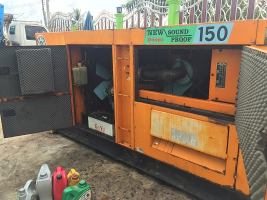 เครื่องปั่นไฟ Denyo 150KVA พร้อมใช้งาน เครื่องยนต์ ้komatsu 0914902228,0818481185(เอ) เครื่องปั่นไฟ Denyo 150KVA พร้อมใช้งาน เครื่องยนต์ ้komatsu 0914902228,0818481185(เอ)