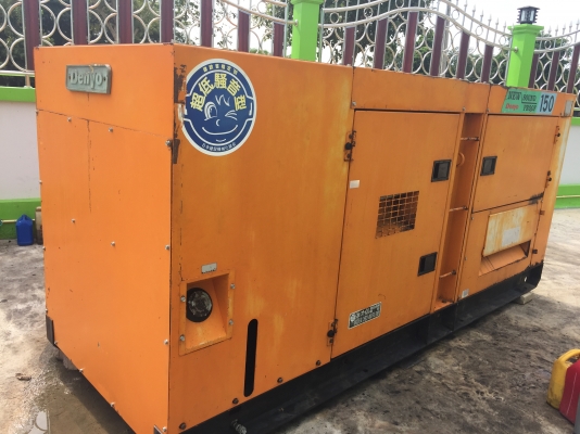 เครื่องปั่นไฟ Denyo 150KVA พร้อมใช้งาน เครื่องยนต์ ้komatsu 0914902228,0818481185(เอ)