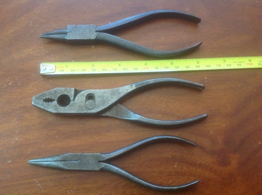 ขายคีมโบราณเยอรมัน 3 แบบเก่าๆ ราคาพิเศษ ขนาด 6"