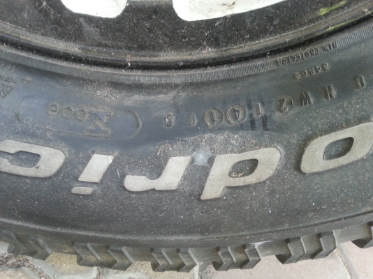 ขายยาง BF 31" พร้อมแม็กขอบ 15"