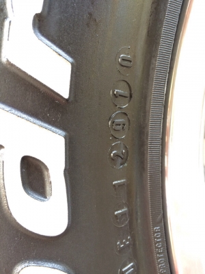 ขายล้อ bradley vx 17 แท้ พร้อมยาง. bf all สวยๆครับ