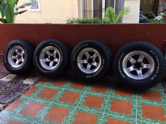 ขายล้อ bradley vx 17 แท้ พร้อมยาง. bf all สวยๆครับ