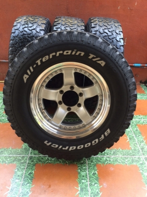 ขายล้อ bradley vx 17 แท้ พร้อมยาง. bf all สวยๆครับ