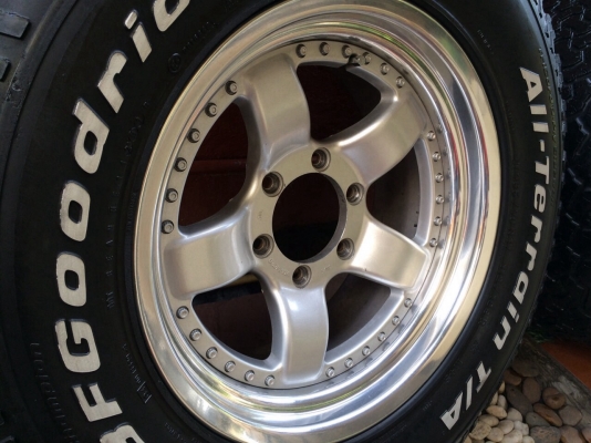 ขายล้อ bradley vx 17 แท้ พร้อมยาง. bf all สวยๆครับ