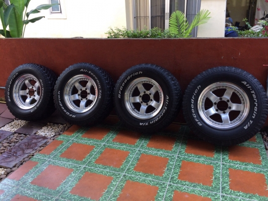 ขายล้อ bradley vx 17 แท้ พร้อมยาง. bf all สวยๆครับ