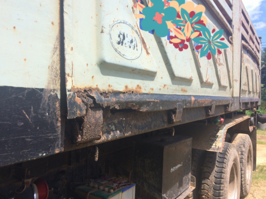 ขายดาวน์รถบรรทุก 10 ล้อดัมพ์ ISUZU ROCKY 240 แรงม้านางฟ้าแท้ ขายดาวน์ 600000