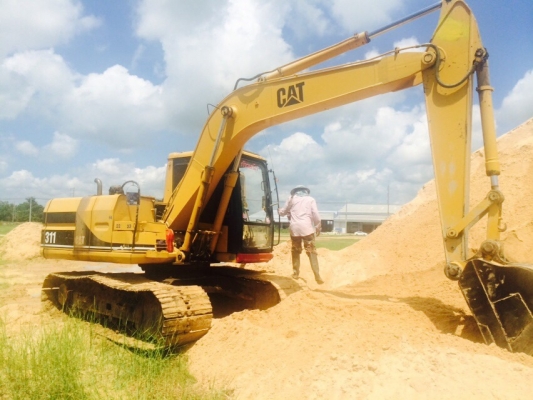 ขาย 750000 รถแม็คโคร CAT 311 มีคลิบให้ชมครับ