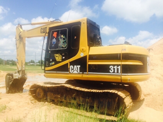 ขาย 750000 รถแม็คโคร CAT 311 มีคลิบให้ชมครับ