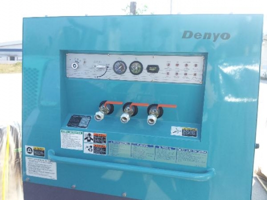 DIS-180SS2   New Denyo : เครื่องปั๊มลม 180cfm. มือหนึ่ง