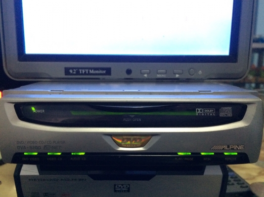 Alpine DVA-5200 DVD VCD CD VIDEO Out 1 ช่อง Ai-NET 1ช่อง Ai-NET/VIDEO OUT 1 ช่อง Made in Japan มือ2 ญี่ปุ่น Alpine DVA-5200 DVD VCD CD VIDEO Out 1 ช่อง Ai-NET 1ช่อง Ai-NET/VIDEO OUT 1 ช่อง Made in Japan มือ2 ญี่ปุ่น