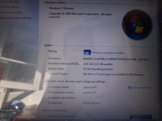 ACER  ASPIRE  V5-471 Core i3