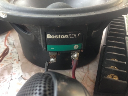 ลำโพง Boston pro 5.0 Lf ครบชุด เดิมๆ