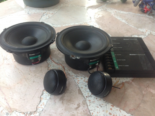 ลำโพง Boston pro 5.0 Lf ครบชุด เดิมๆ